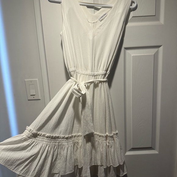 Calvin Klein white dress size 10 - Picture 3 of 6